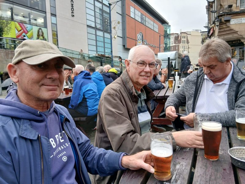 Martin Field, Dave Sharp and Colin Chatterton